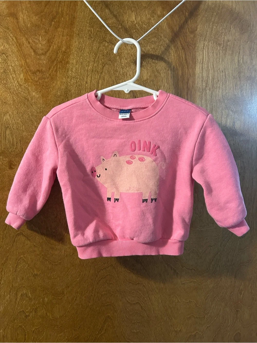 Children's Pink Pig Graphic Sweatshirt - Old Navy